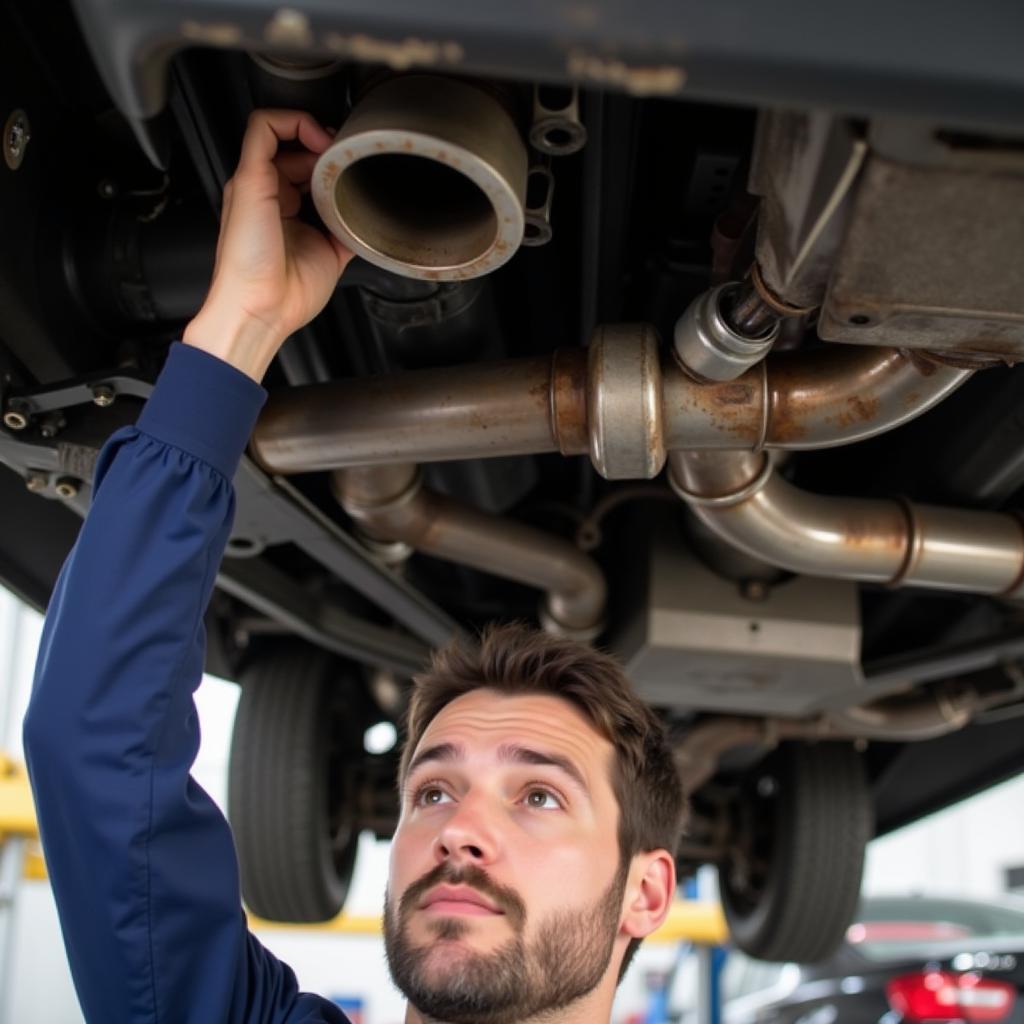 Car Exhaust System Check