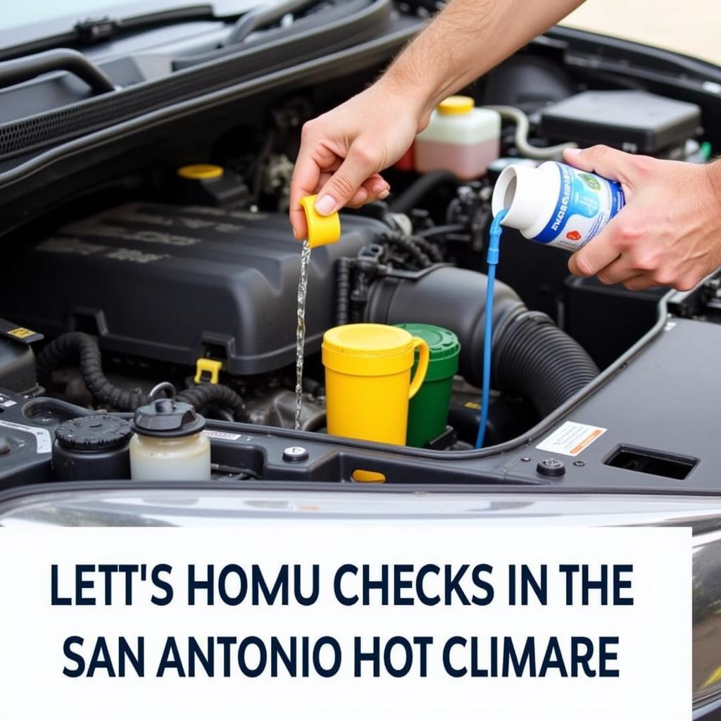 Checking Car Fluid Levels in San Antonio