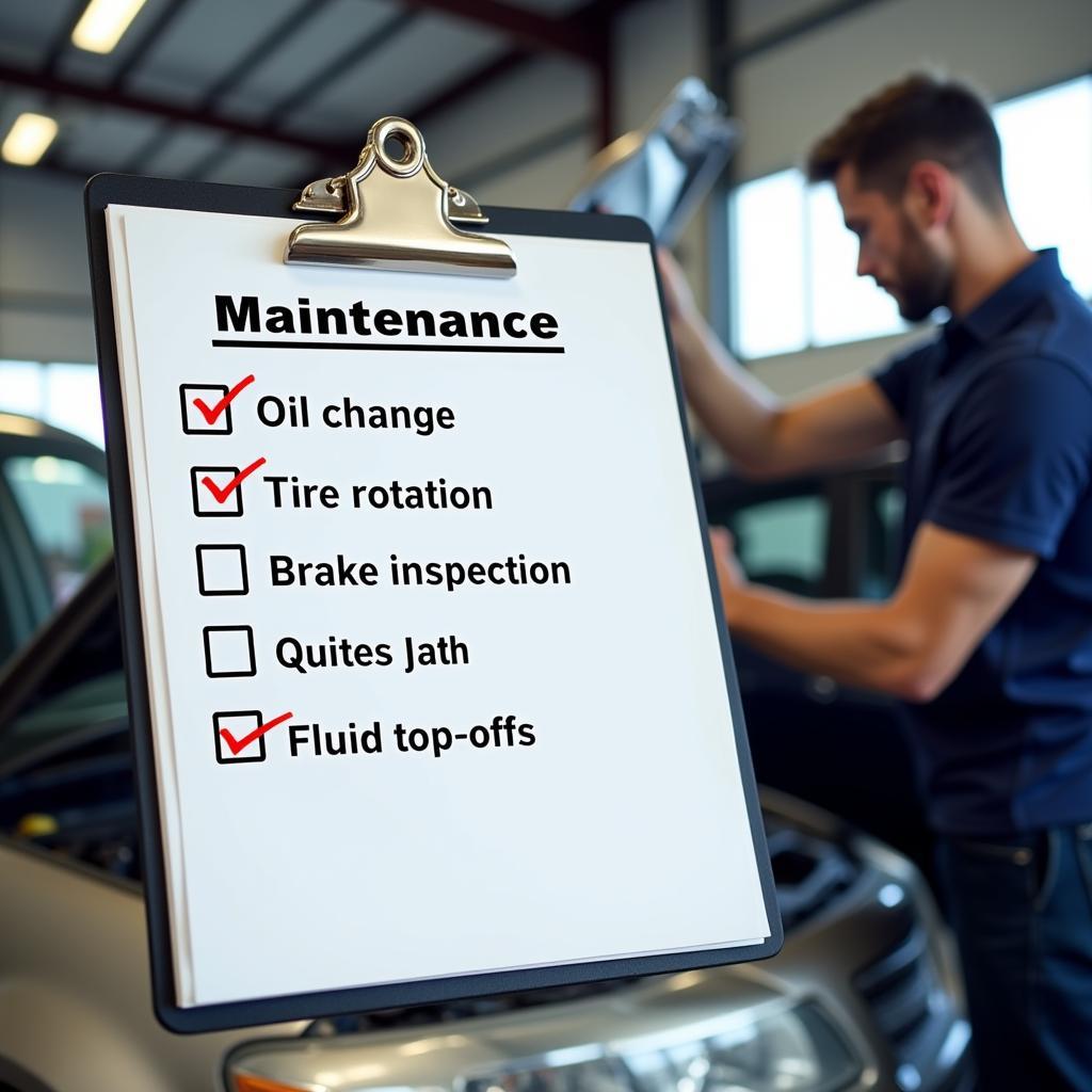 Car Full Maintenance Checklist