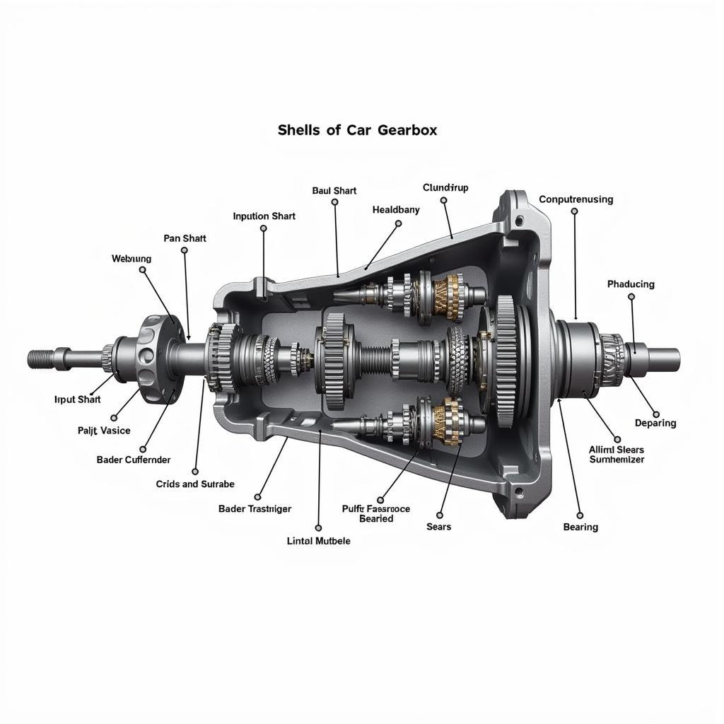 Car Gearbox Diagram