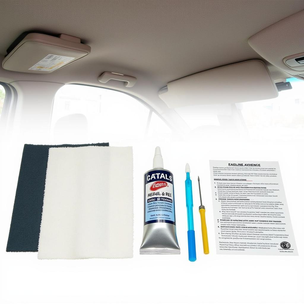 Car Headliner Repair Kit for Cigarette Burns