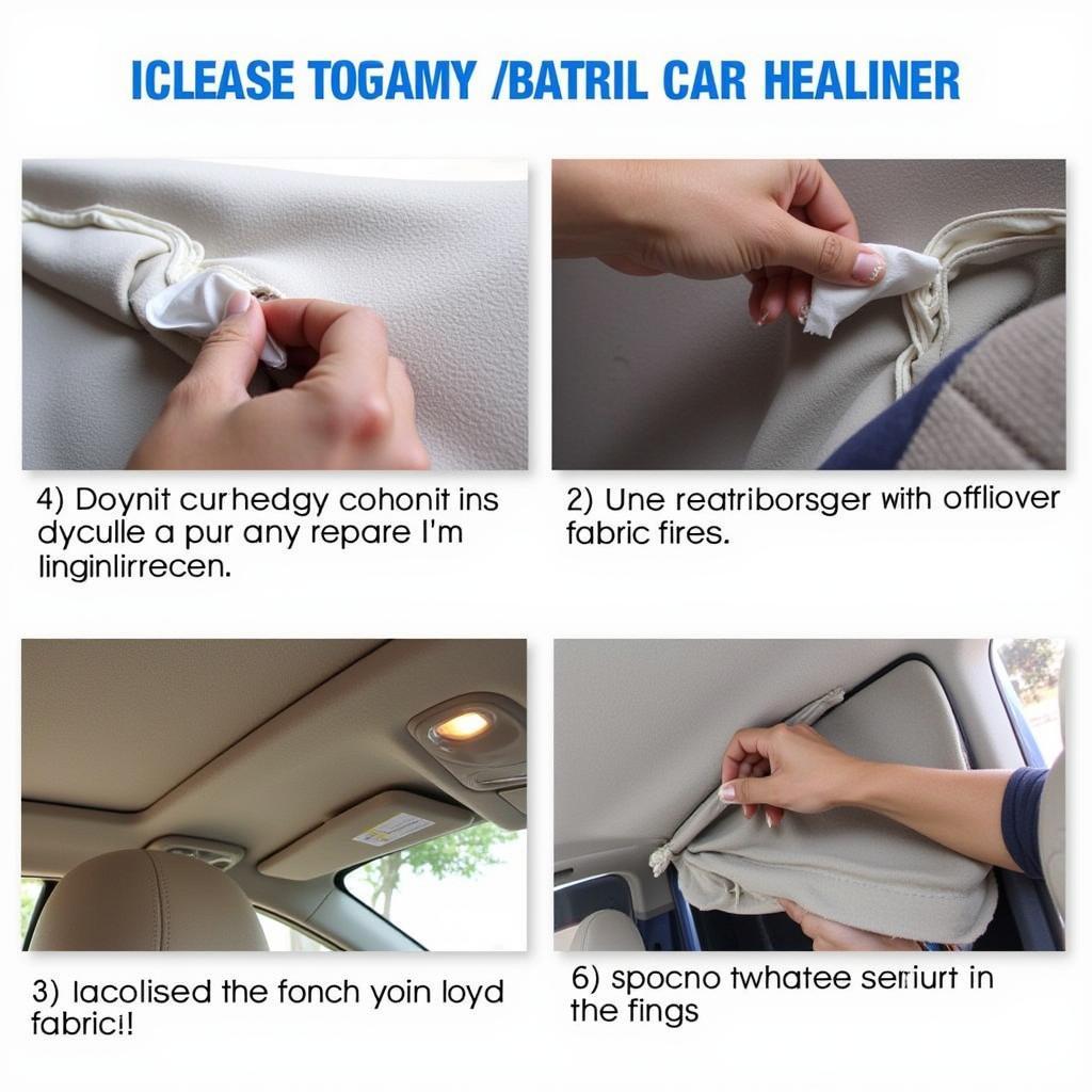 Step-by-Step Car Headliner Repair