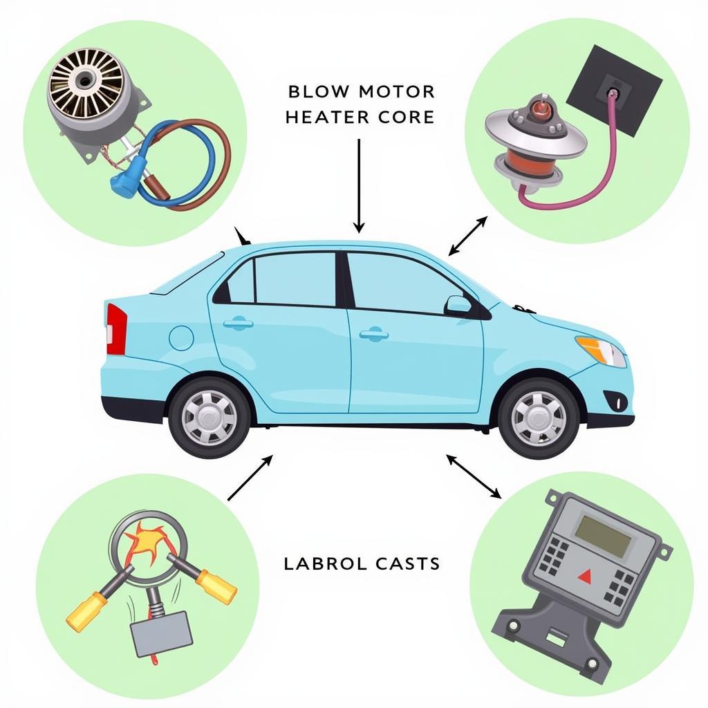 Factors Affecting Car Heater Repair Costs