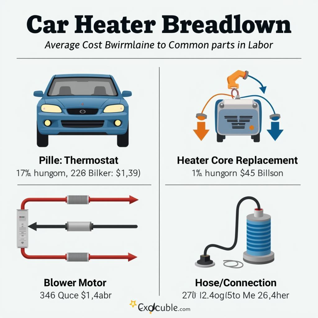 Car Heater Repair Costs Breakdown