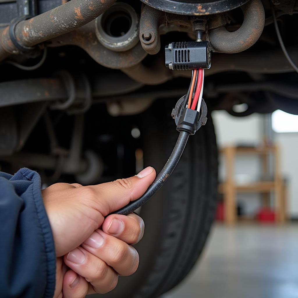 Inspecting Car Horn Wiring for Shorts