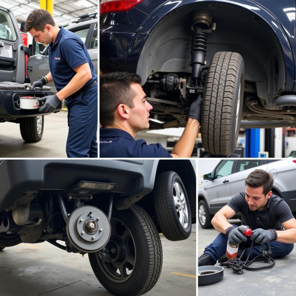 Car inspection at 20,000 miles