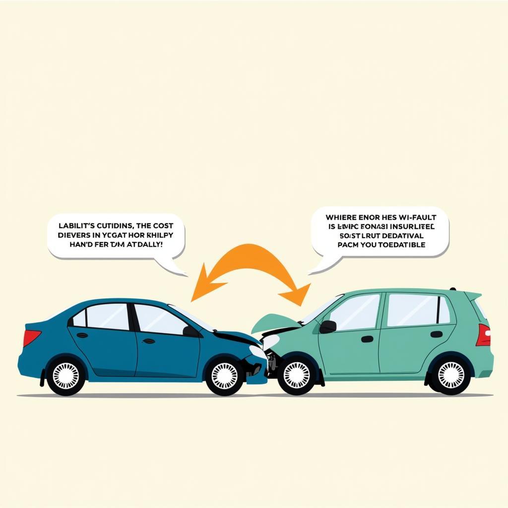 Car Insurance Liability Scenario Illustration