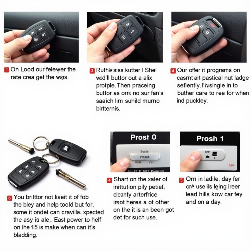 Car Key Fob Programming Steps