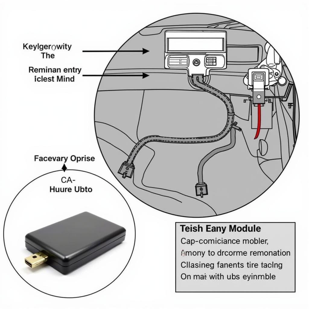 Car Keyless Entry Receiver