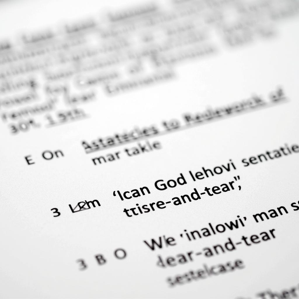 Car Lease Agreement Fine Print