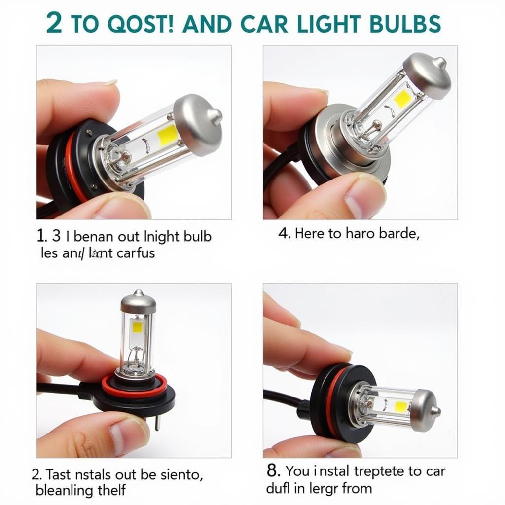 Car Light Bulb Replacement