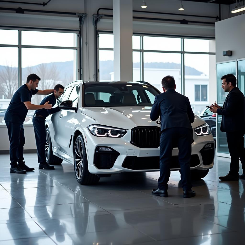 Car Maintenance at Dealership