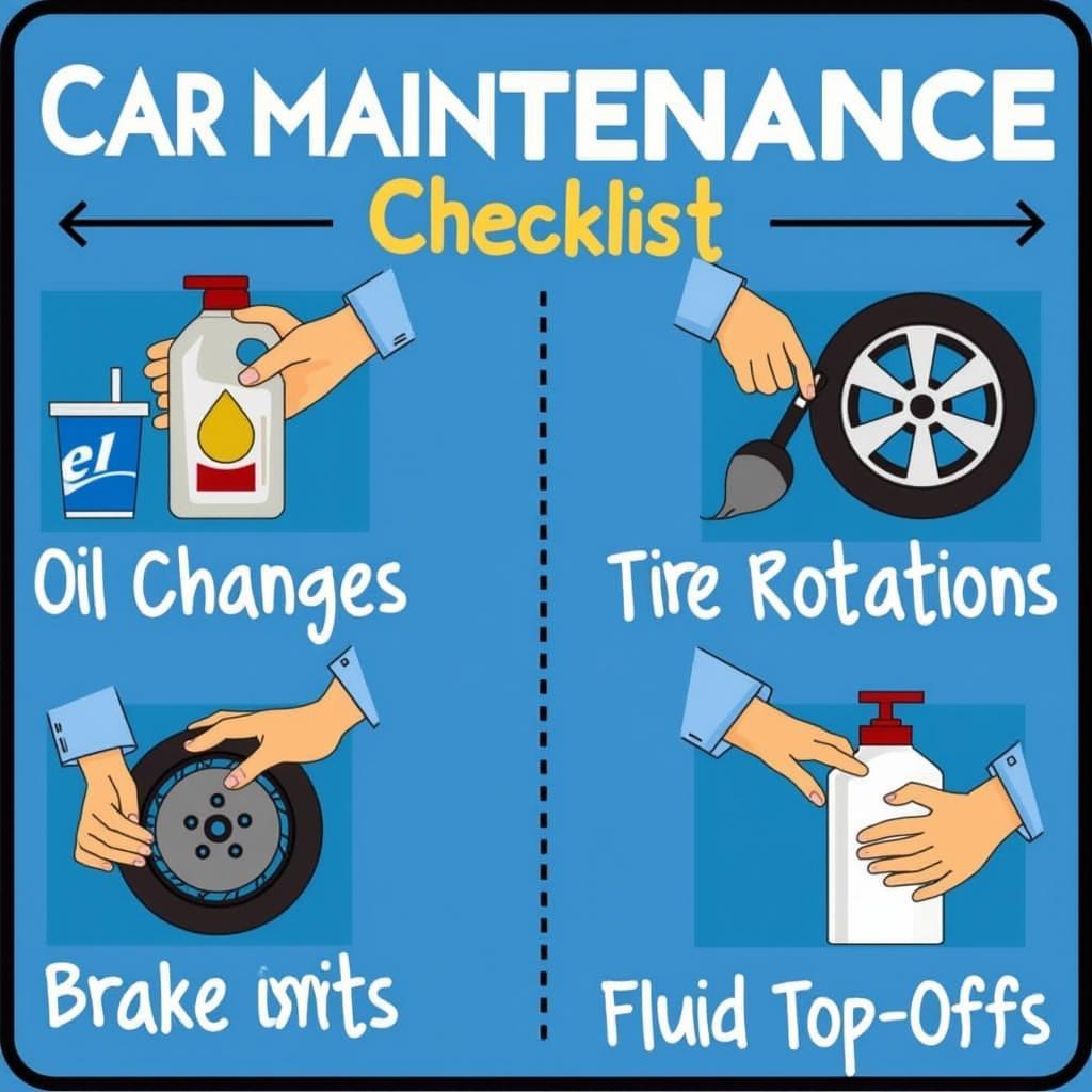 Car maintenance checklist for preventative care