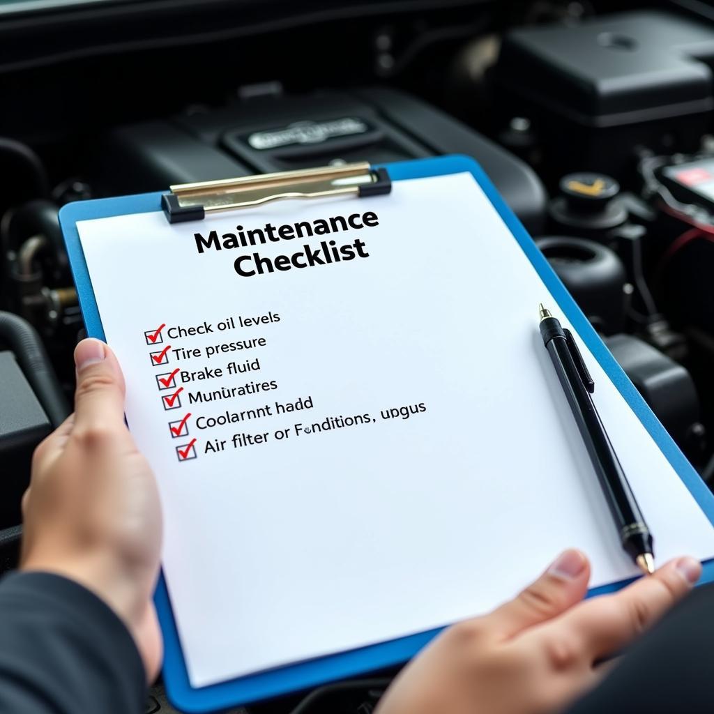 Car Maintenance Checklist