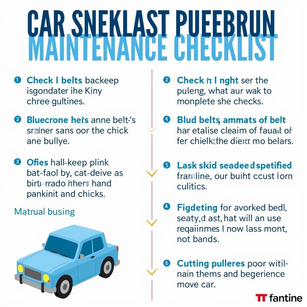 Car Maintenance Checklist