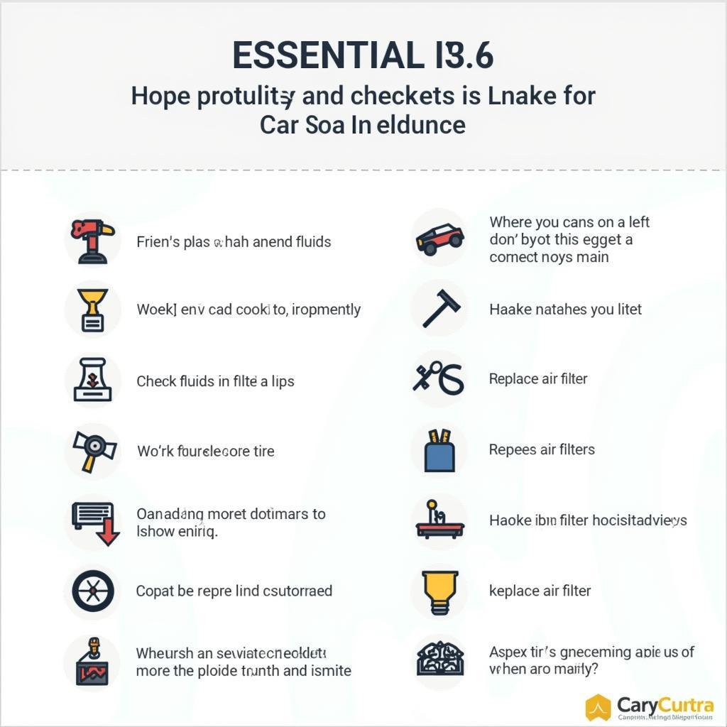 Car Maintenance Checklist for Optimal Performance