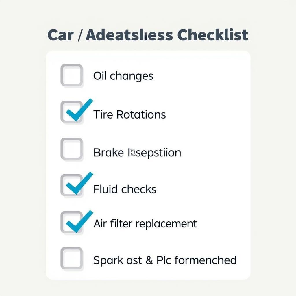 Car Maintenance Checklist for Comprehensive Care