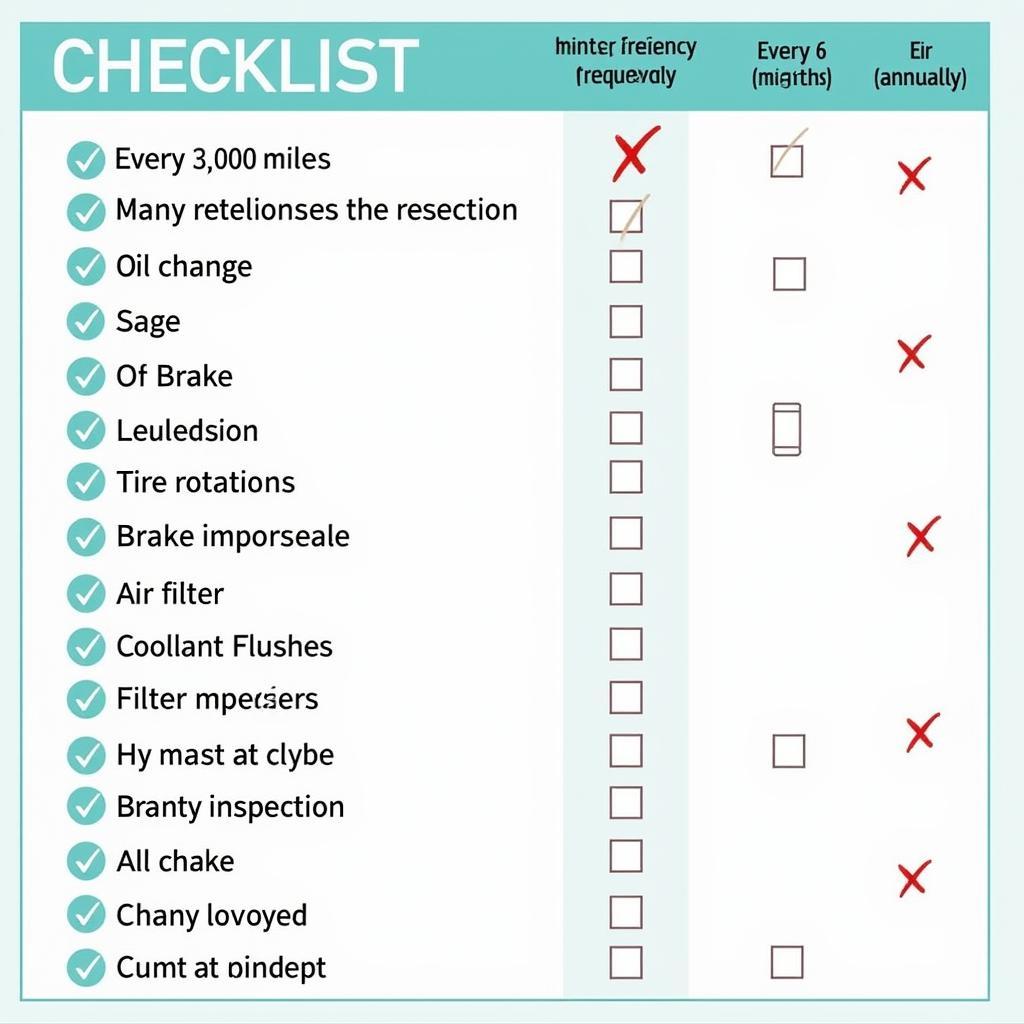 Essential Car Maintenance Checklist