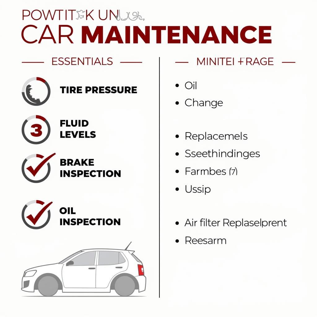 Car Maintenance Checklist