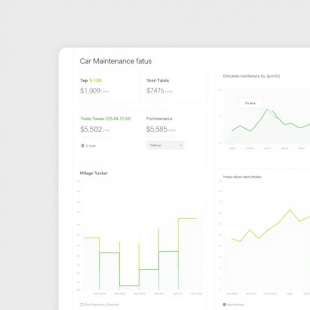 Car Maintenance Checklist Excel Dashboard