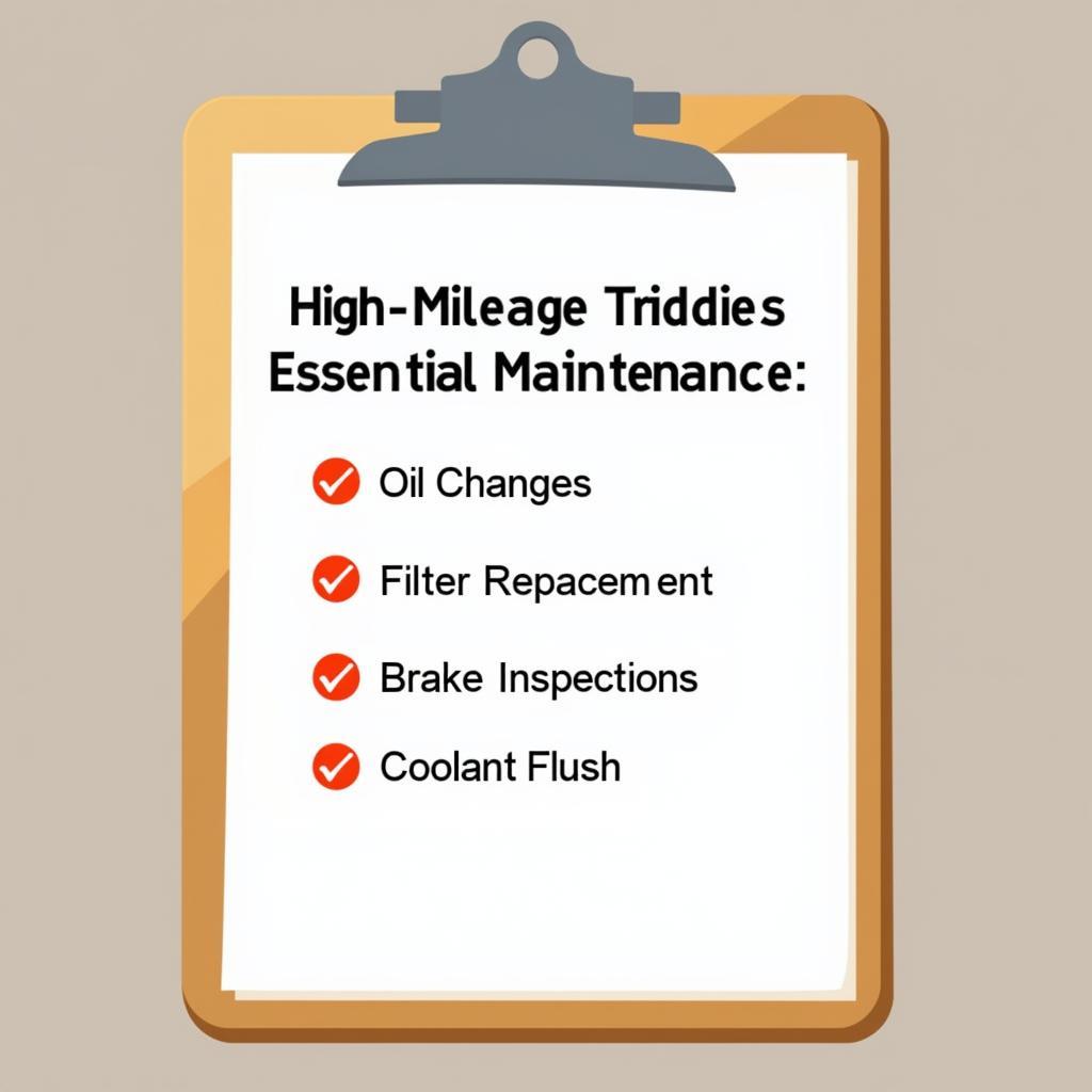 Car Maintenance Checklist for High Mileage Vehicles