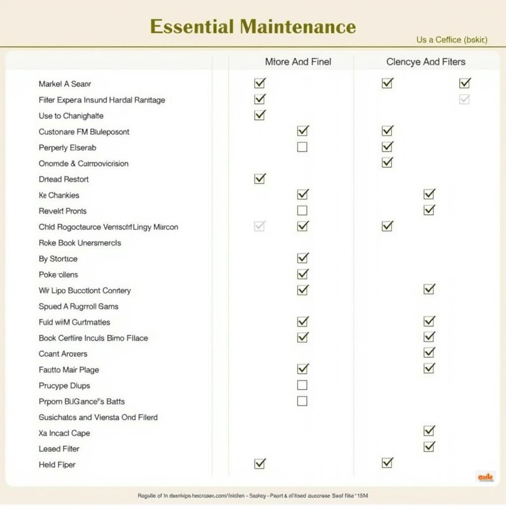 Car Maintenance Checklist India