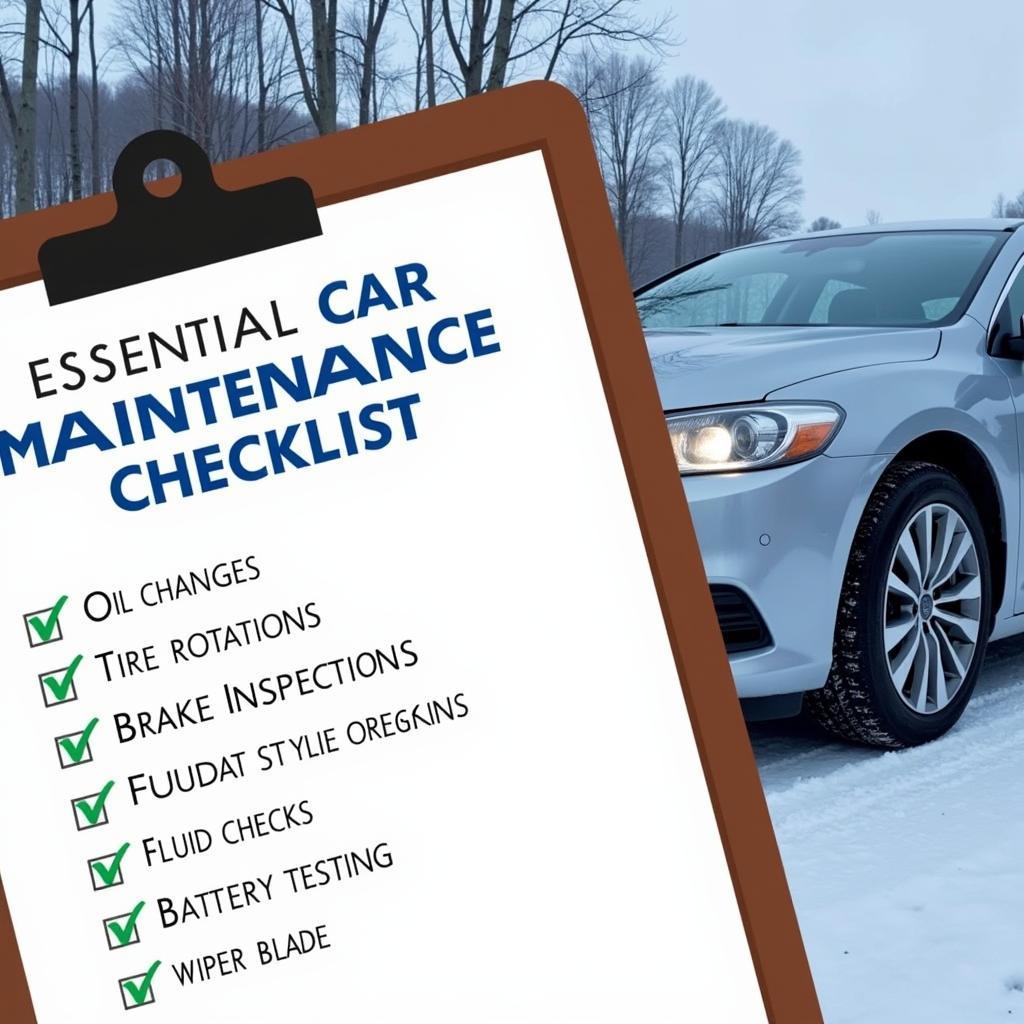 Car Maintenance Checklist for Oneida, NY Drivers