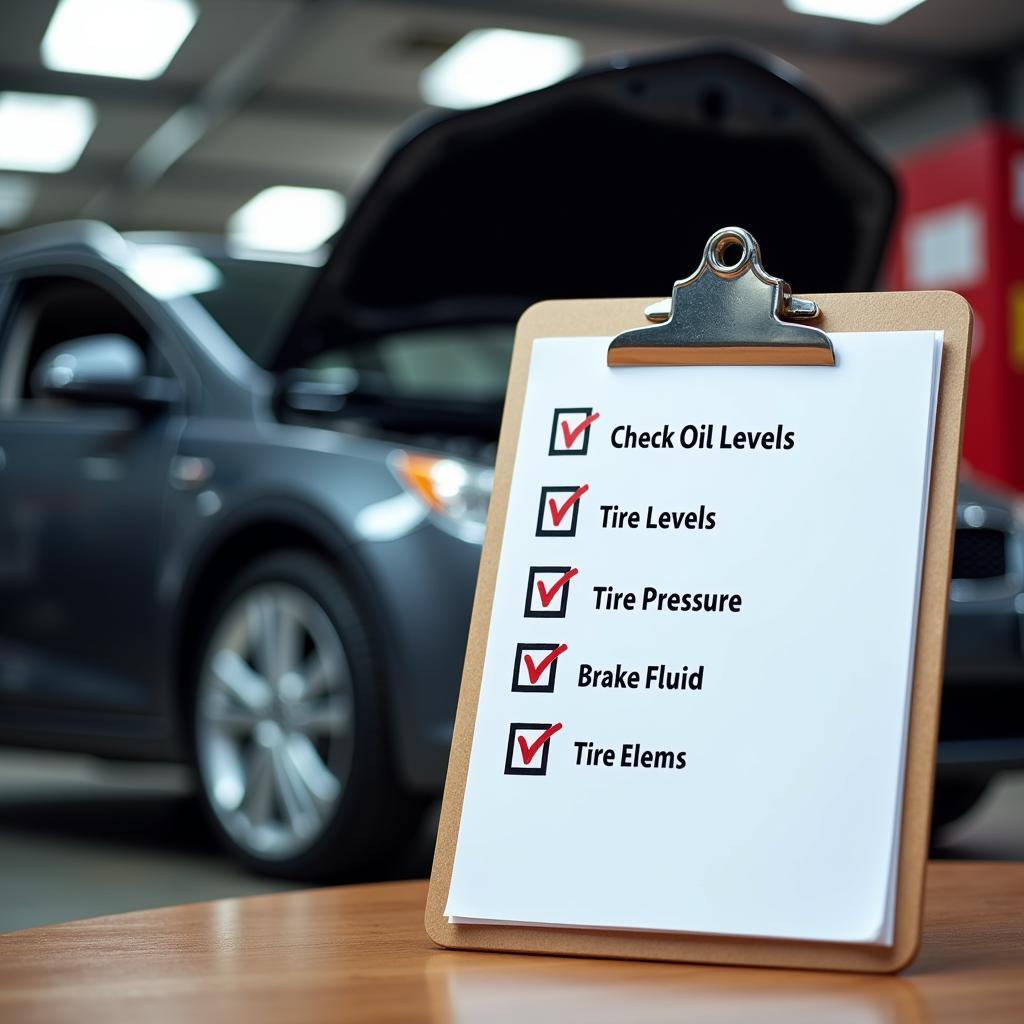 Car Maintenance Checklist PDF Download