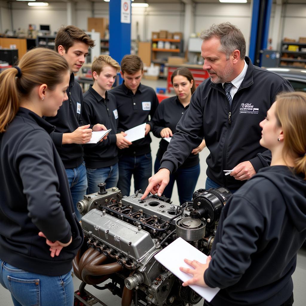 Hands-on Car Maintenance Class in Cardiff