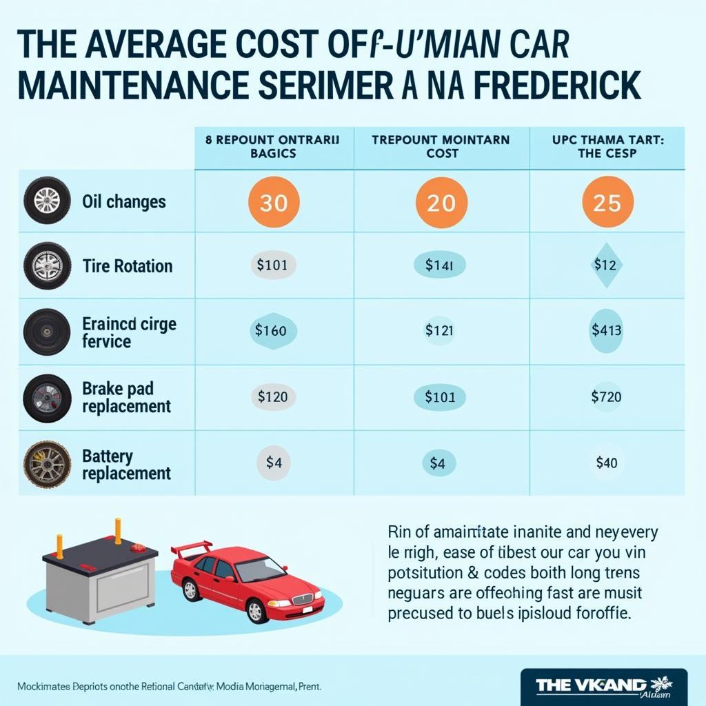 Car Maintenance Cost in Frederick