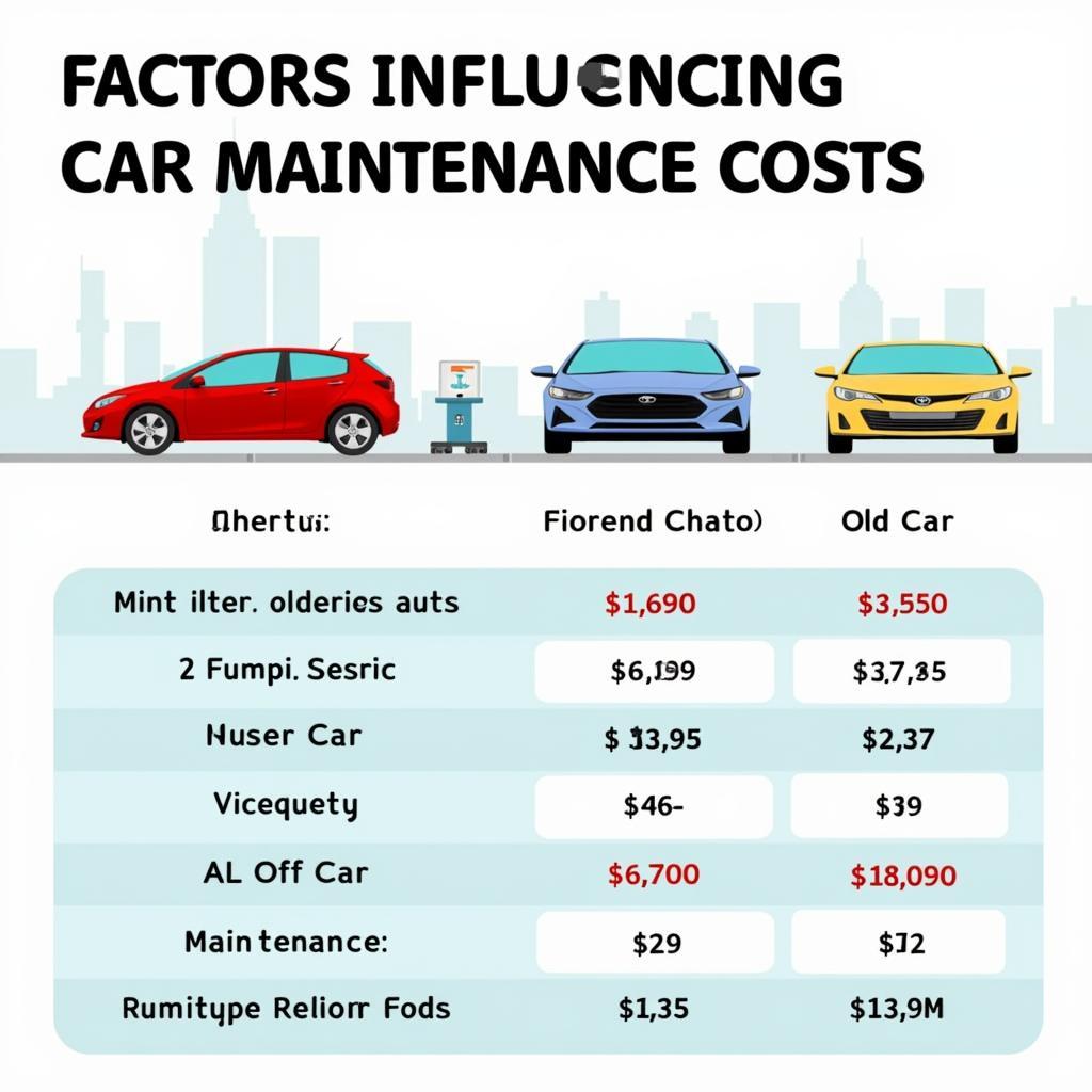 Car Maintenance Costs Factors