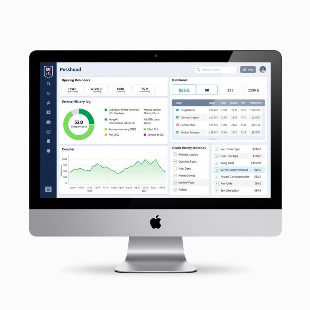 Car Maintenance Dashboard Software