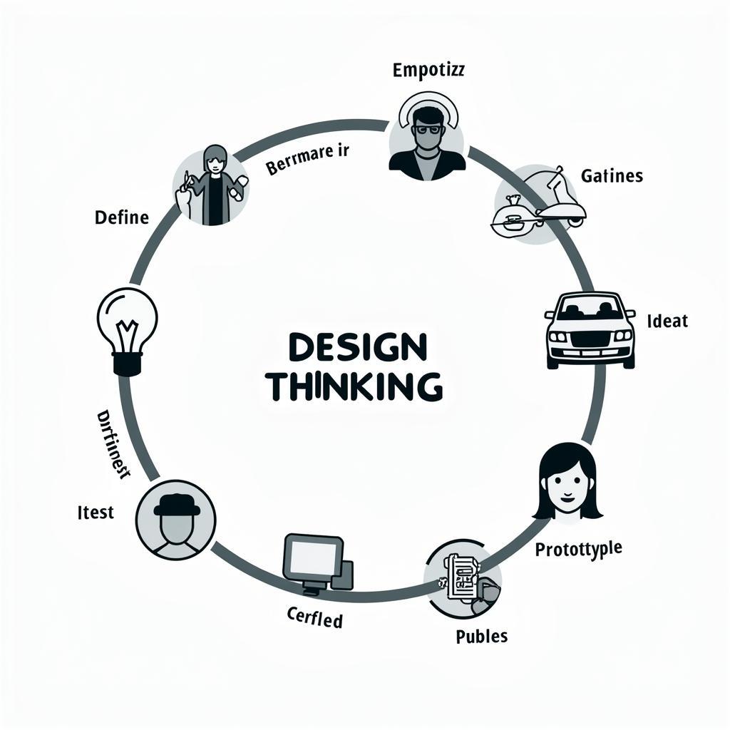 Car Maintenance Garage Design Thinking Process