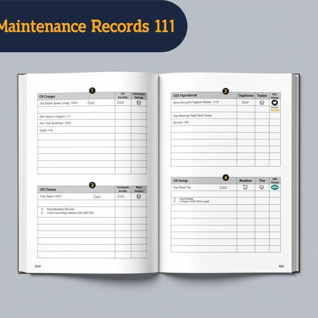 Car Maintenance Logbook