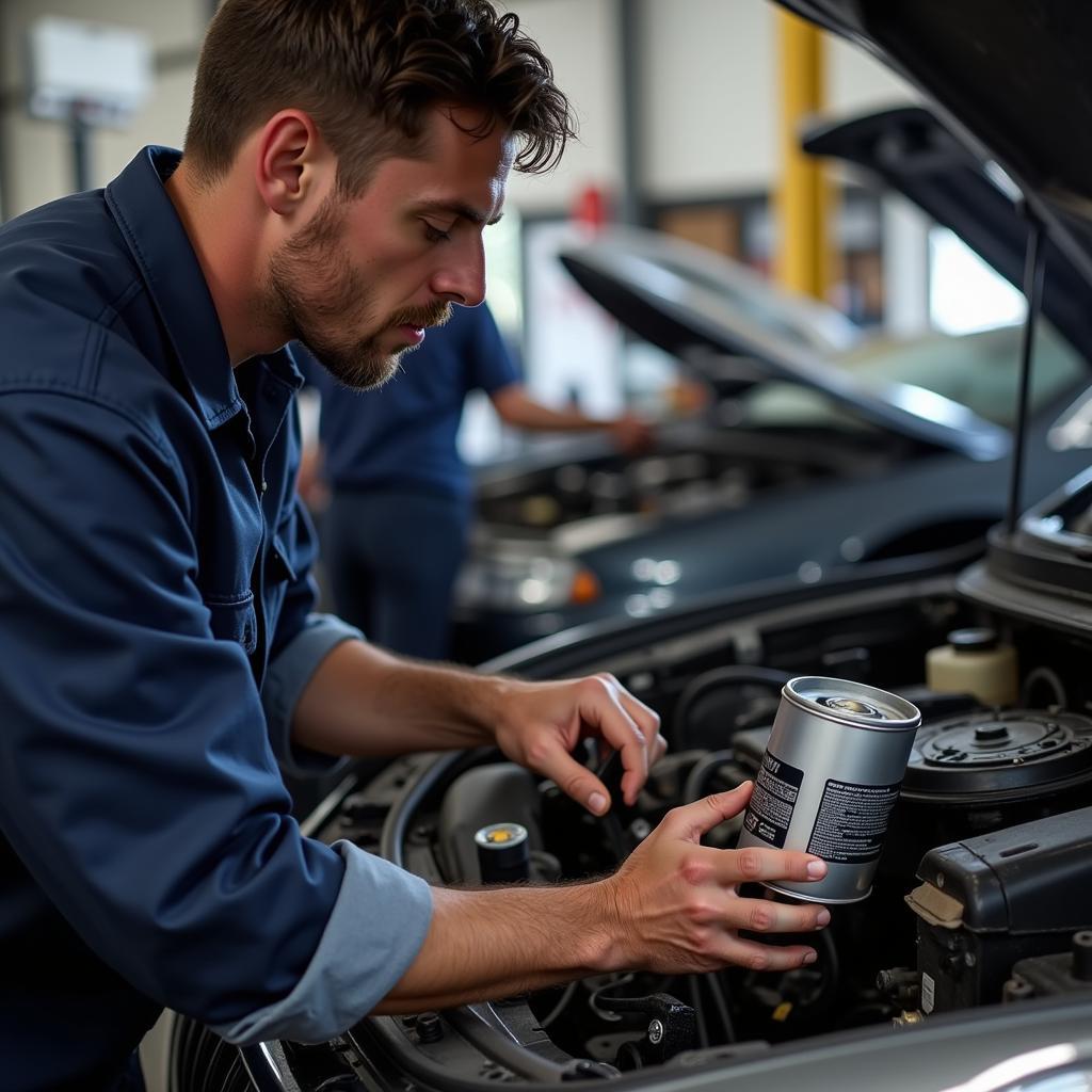 Car Maintenance Lumberton: Oil Change Process