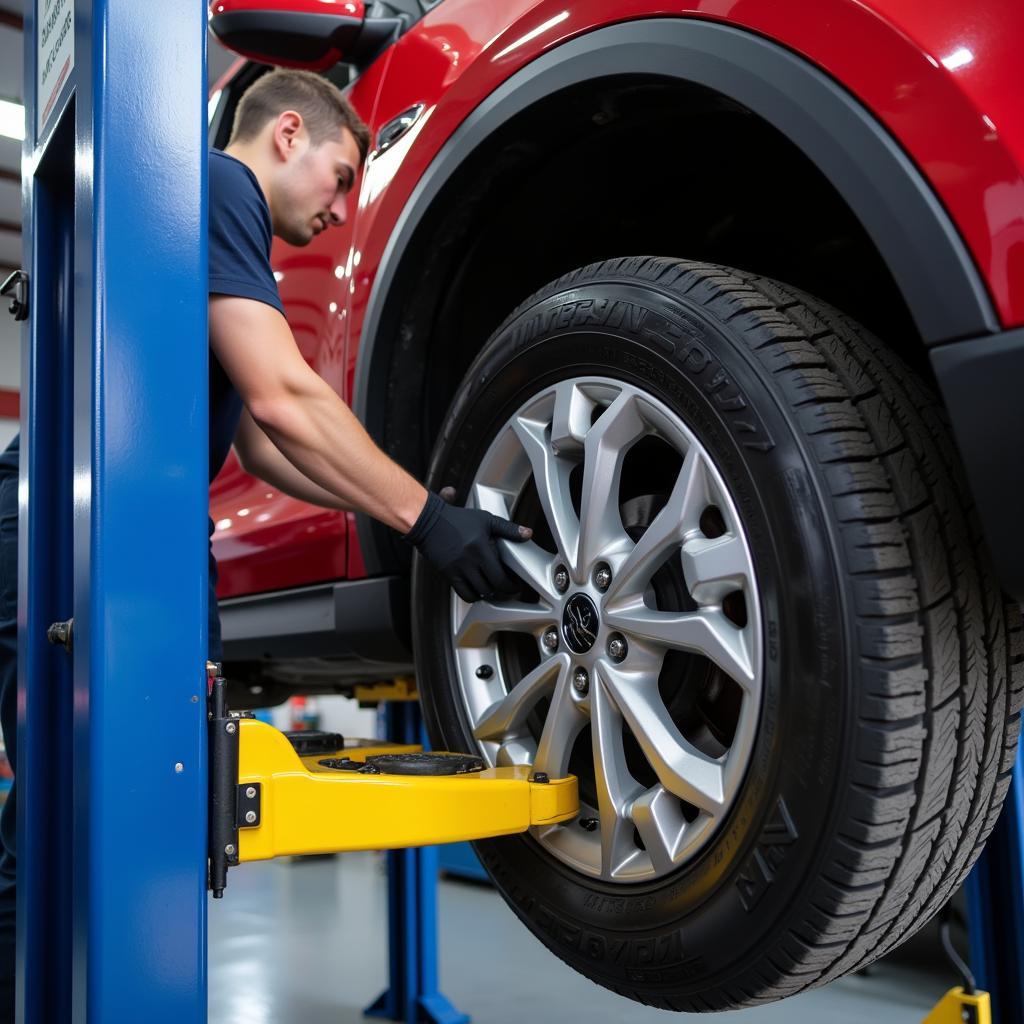 Car Maintenance Oklahoma City Tire Rotation