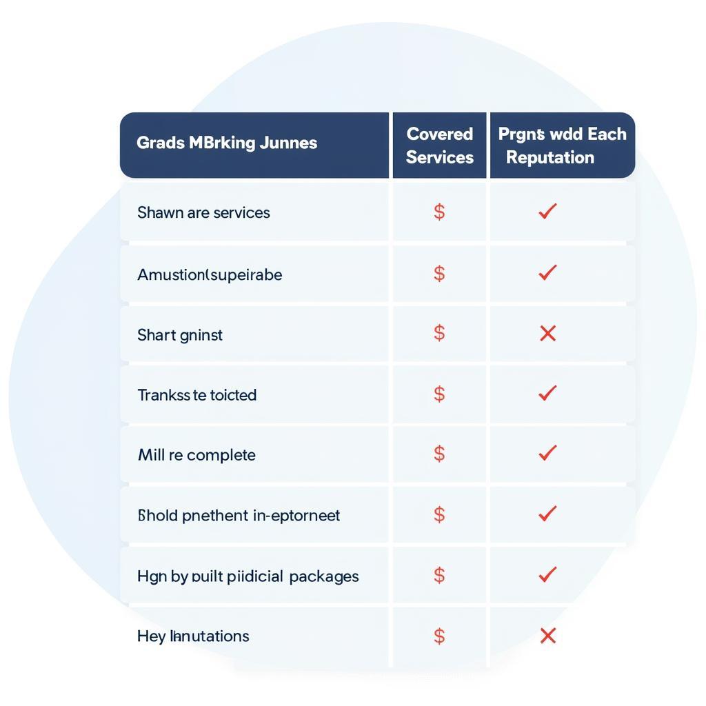 Comparing Car Maintenance Packages