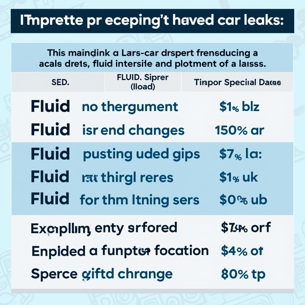 Car Maintenance Schedule