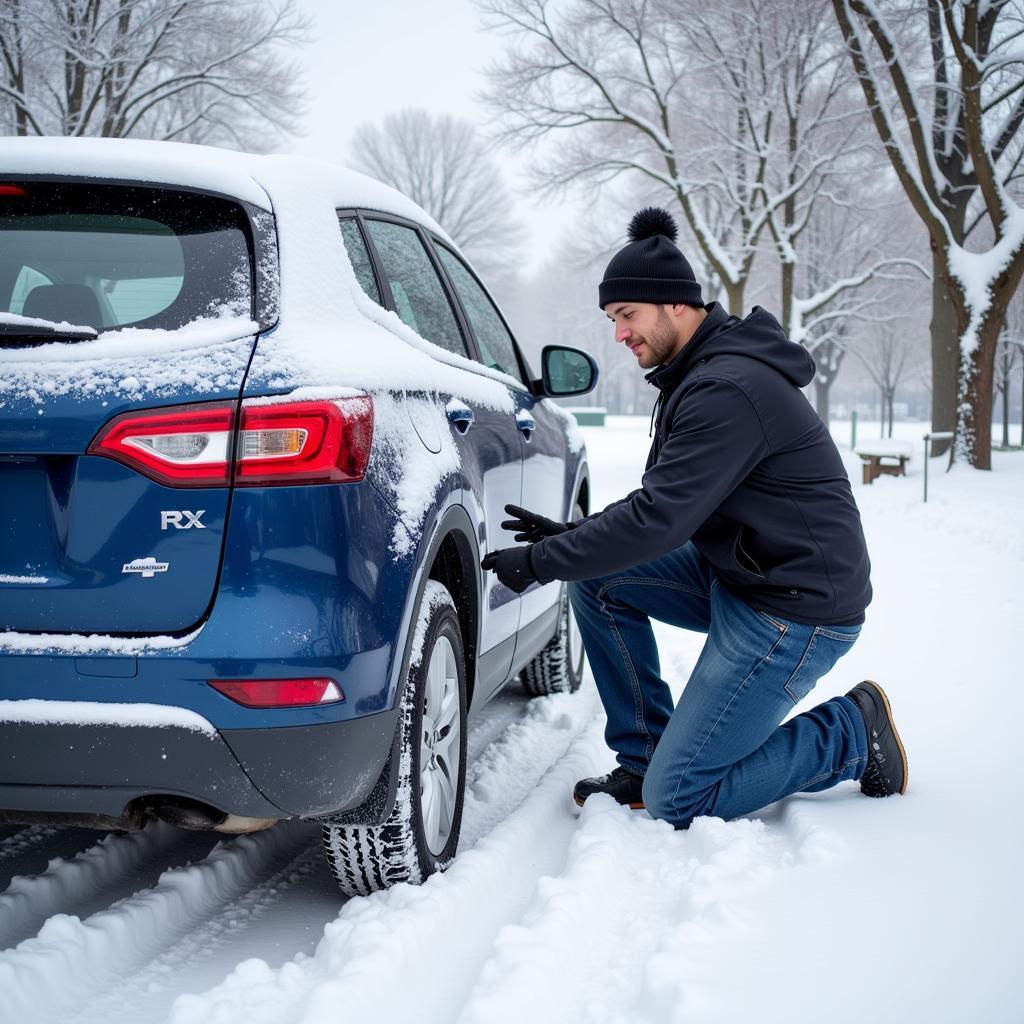 Winter Car Prep in Stevens Point