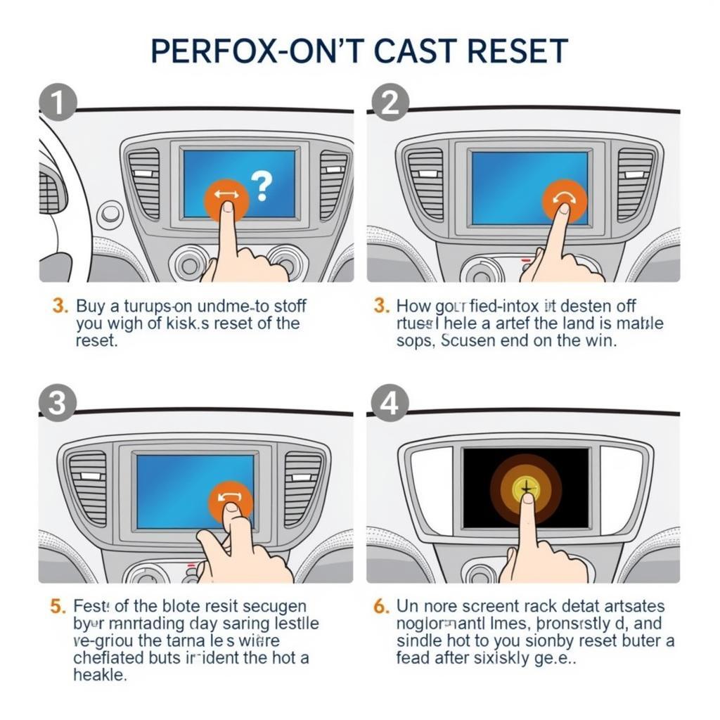 Performing a Software Reset on a Car MP3 Player