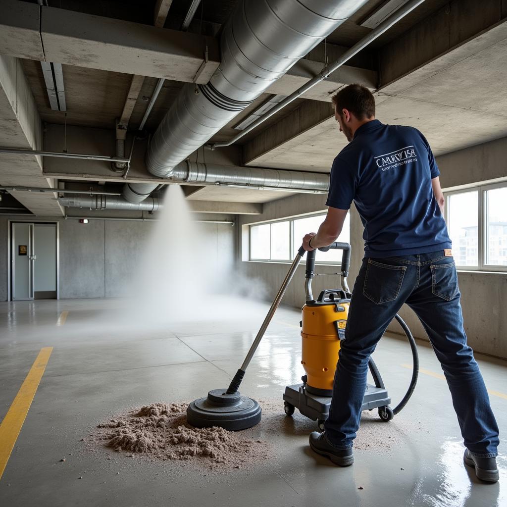 Car Park Ventilation System Ductwork Cleaning