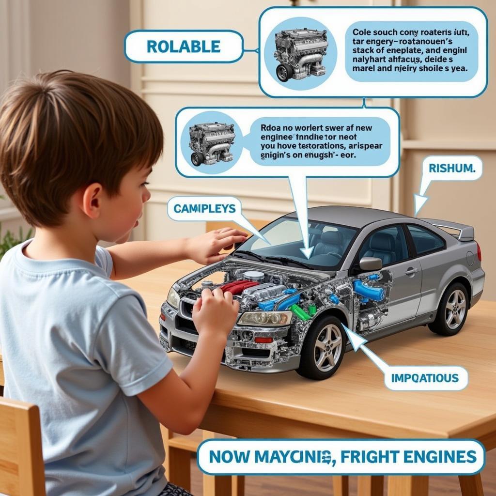 Car Problem Solver Game: Kids Exploring the Engine