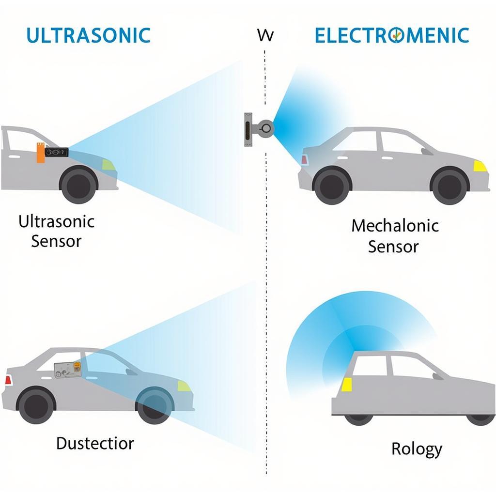 Car Proximity Sensor Types: Ultrasonic and Electromagnetic