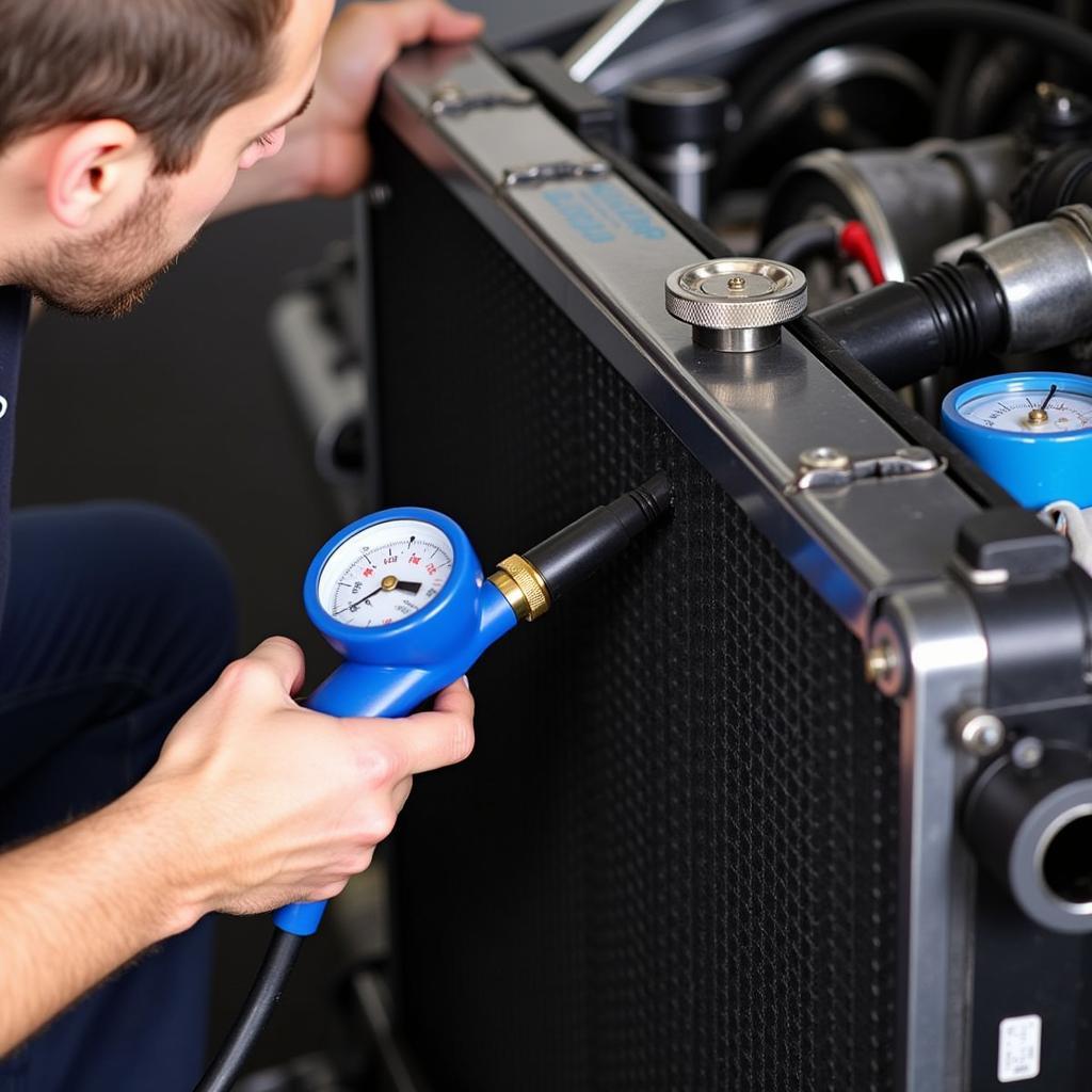 Detecting a Car Radiator Leak