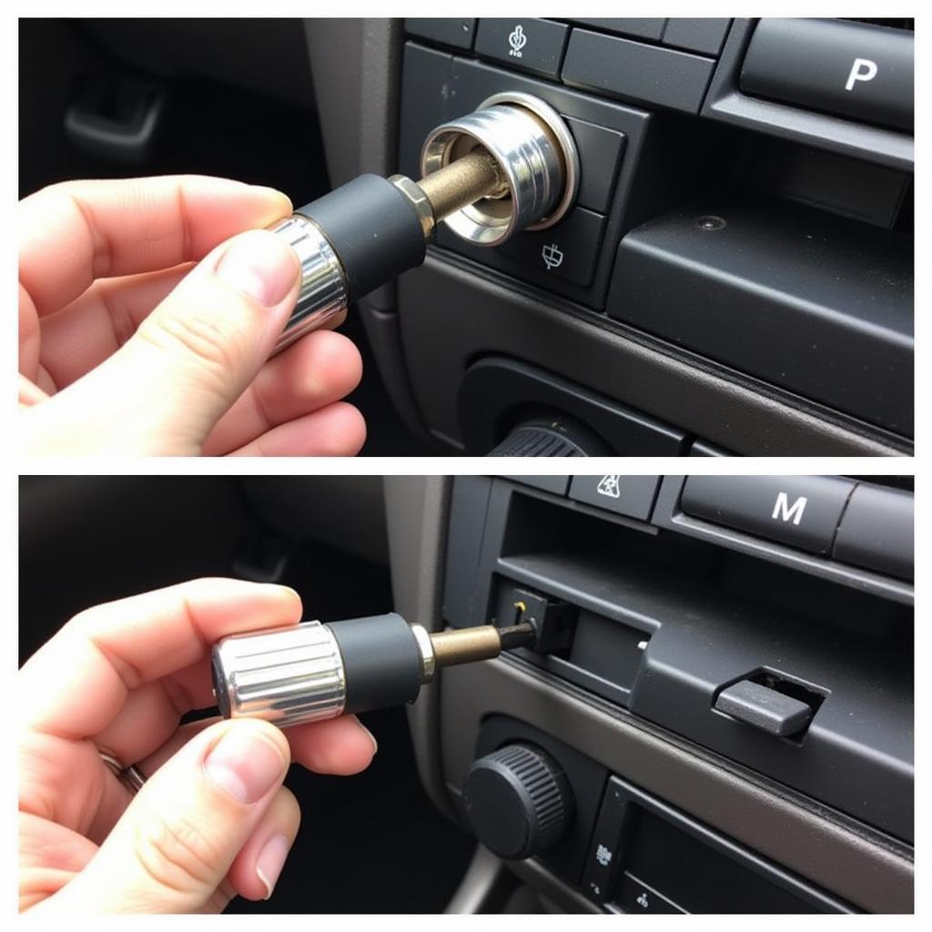 Replacing a Car Radio Bulb