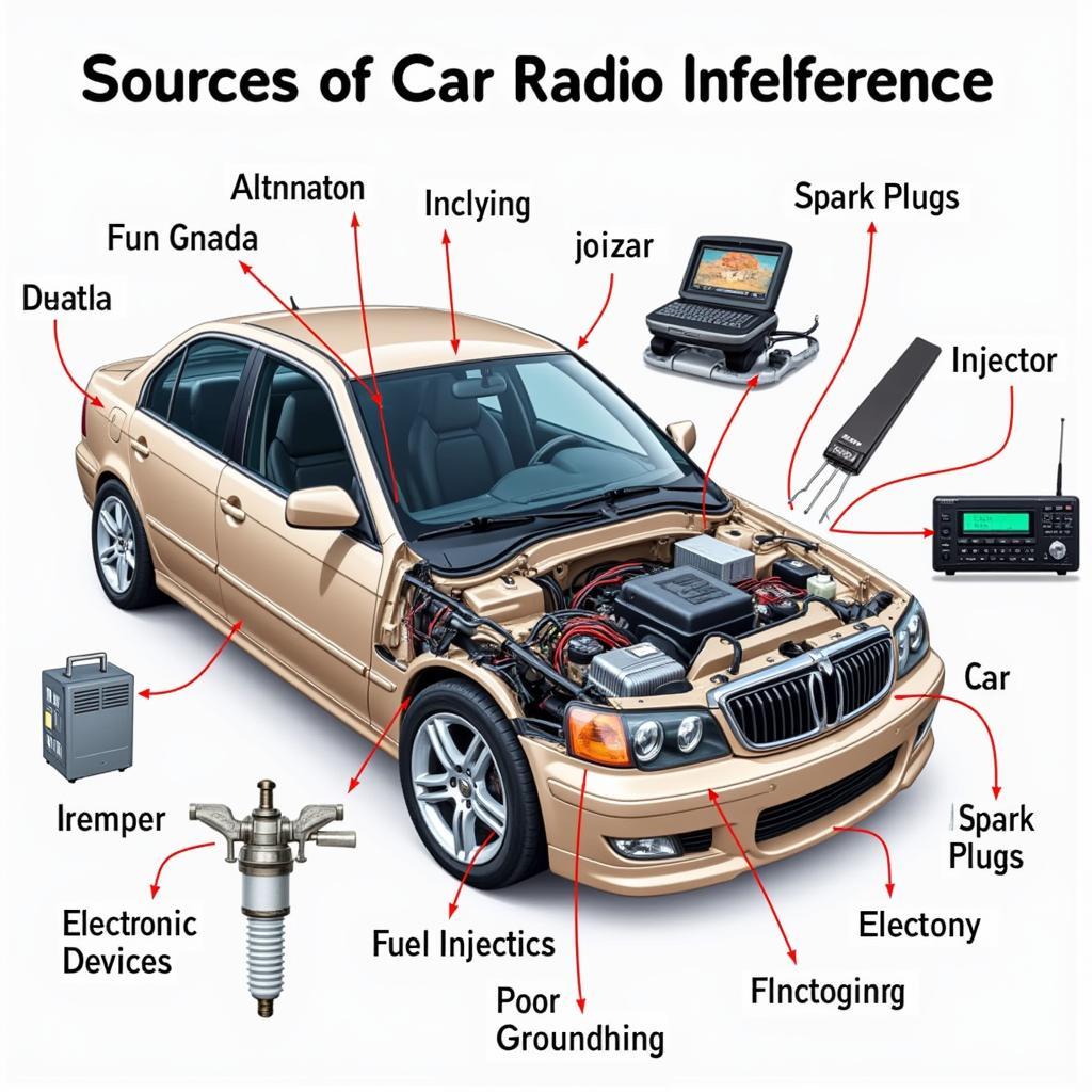 Common Car Radio Interference Sources