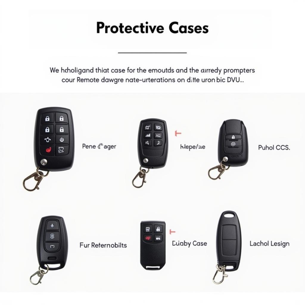 Car Remote Protective Case