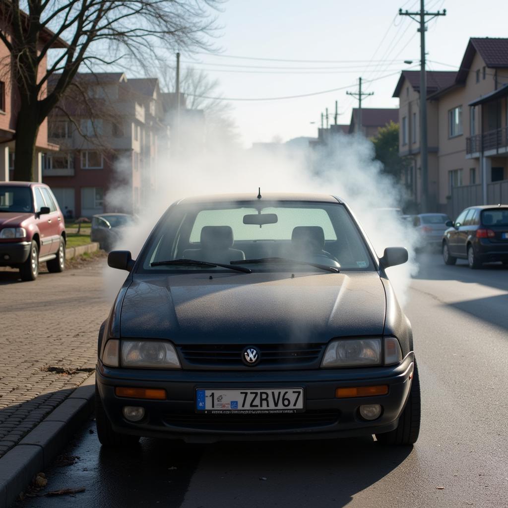 Overheating Car Engine in Habiganj