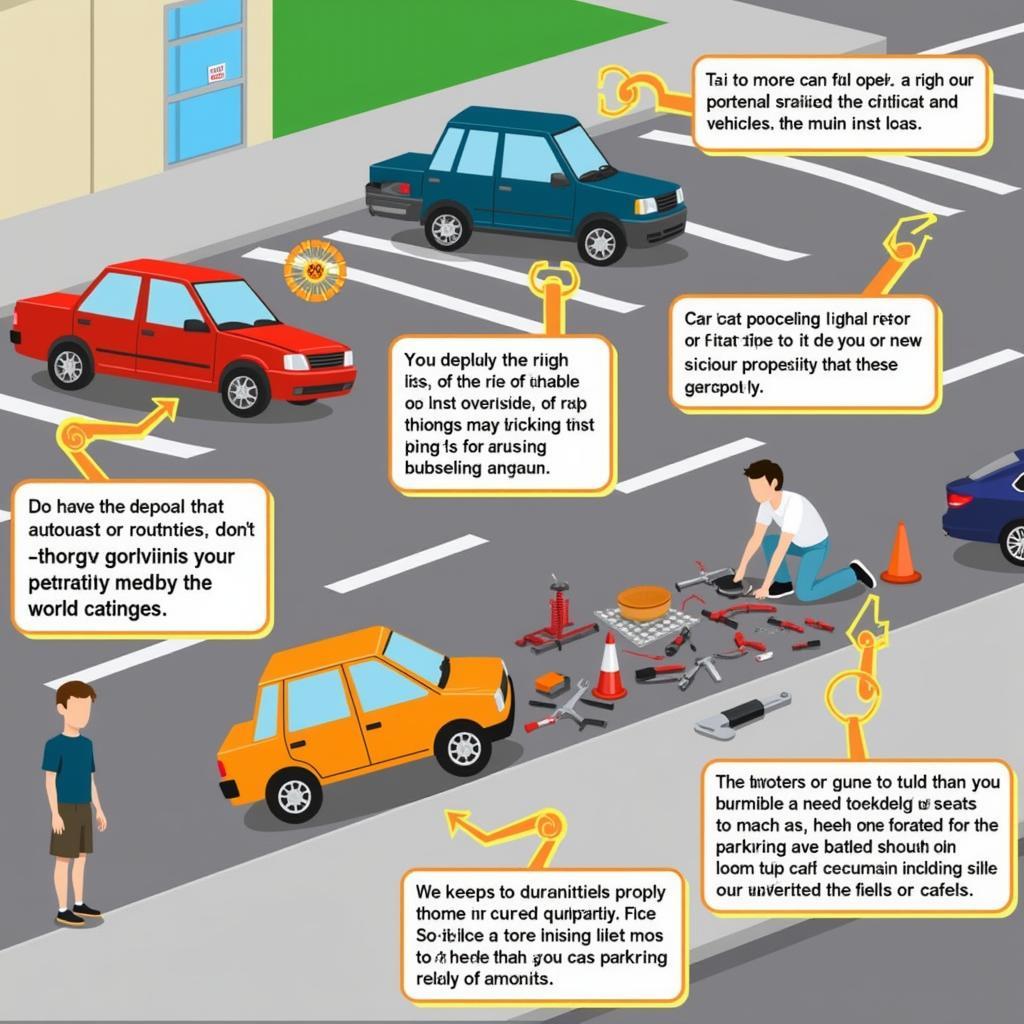 Safety Hazards of Car Repair in AutoZone Parking Lot