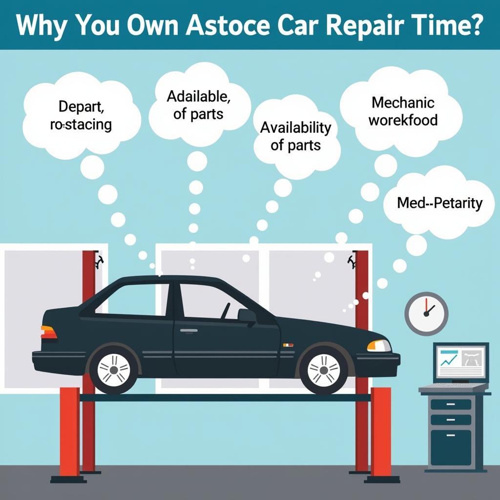 Factors influencing car repair time